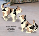 3D Calico Cats Pattern